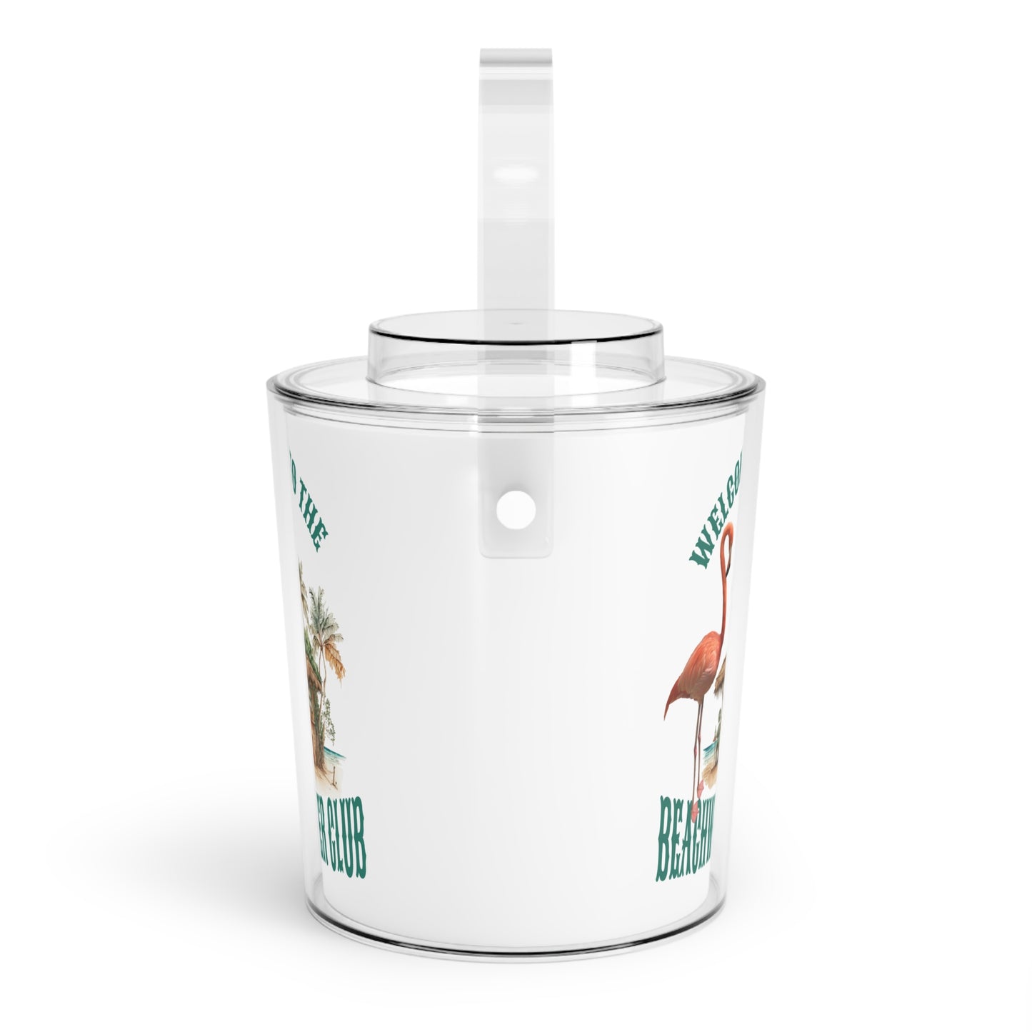 Ice Bucket with Tongs