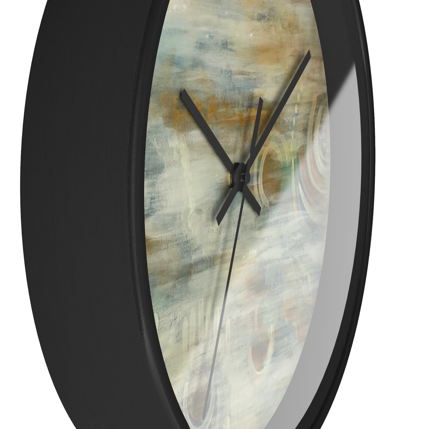 Wall Clock, Abstract Neutrals, FrediFreds Home Collection