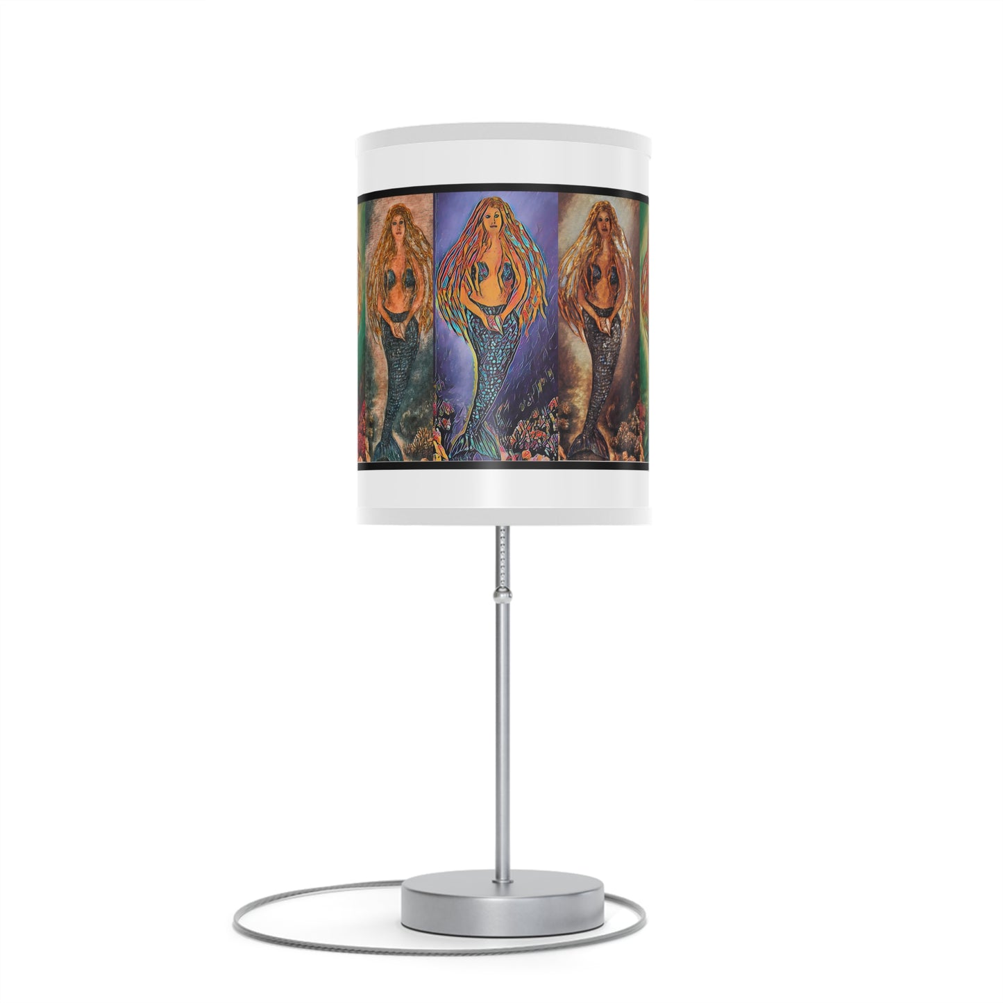 Lamp on a Stand, US|CA plug, Iva by the Sea, Mermaid, Beachwalker Club Collection