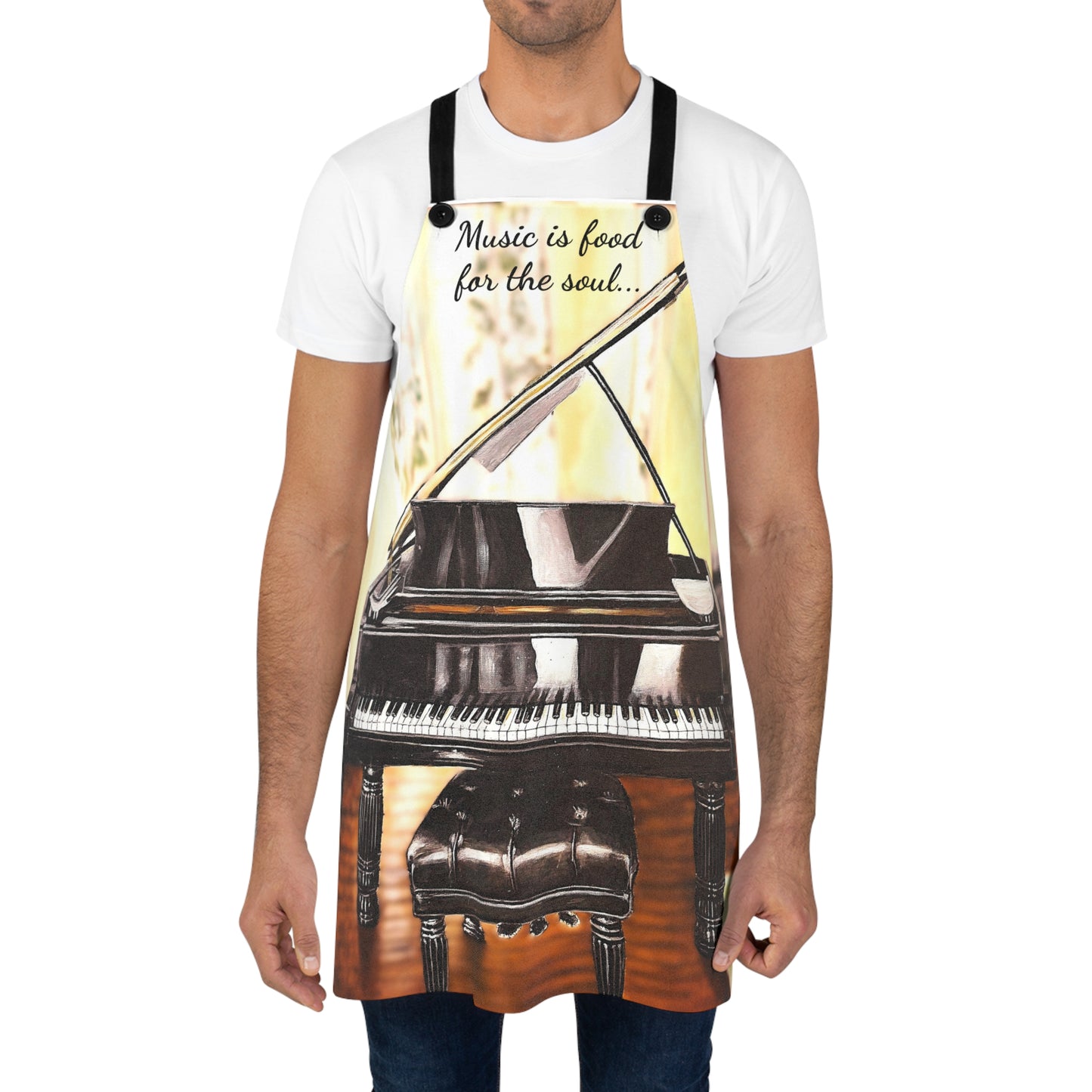 Apron (AOP), Piano Music, Music is the Food for my Soul, Soul Music