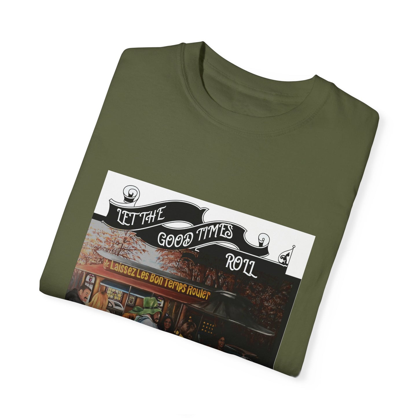 Unisex Garment-Dyed T-shirt, Let the Good Times Roll Collection