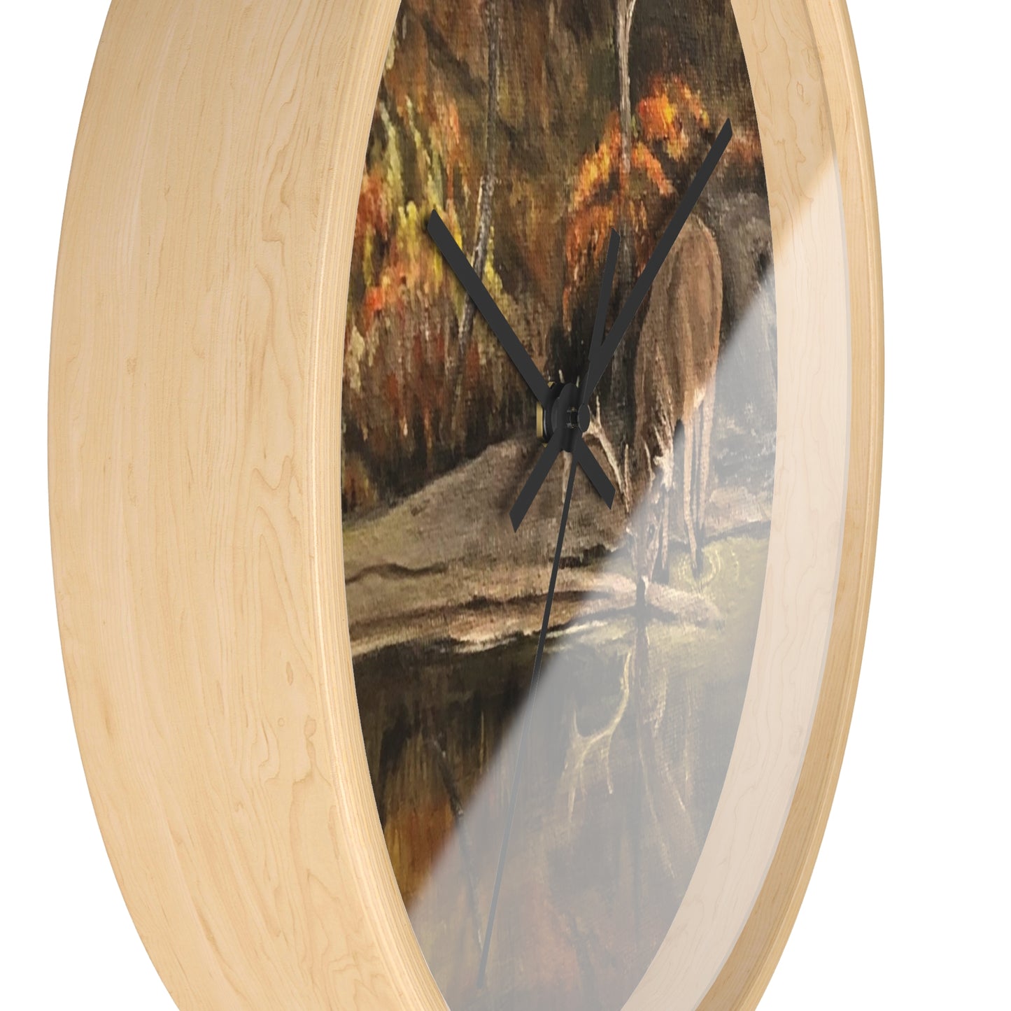 Wall Clock, Deer Haven, Life on the Bayou Collection