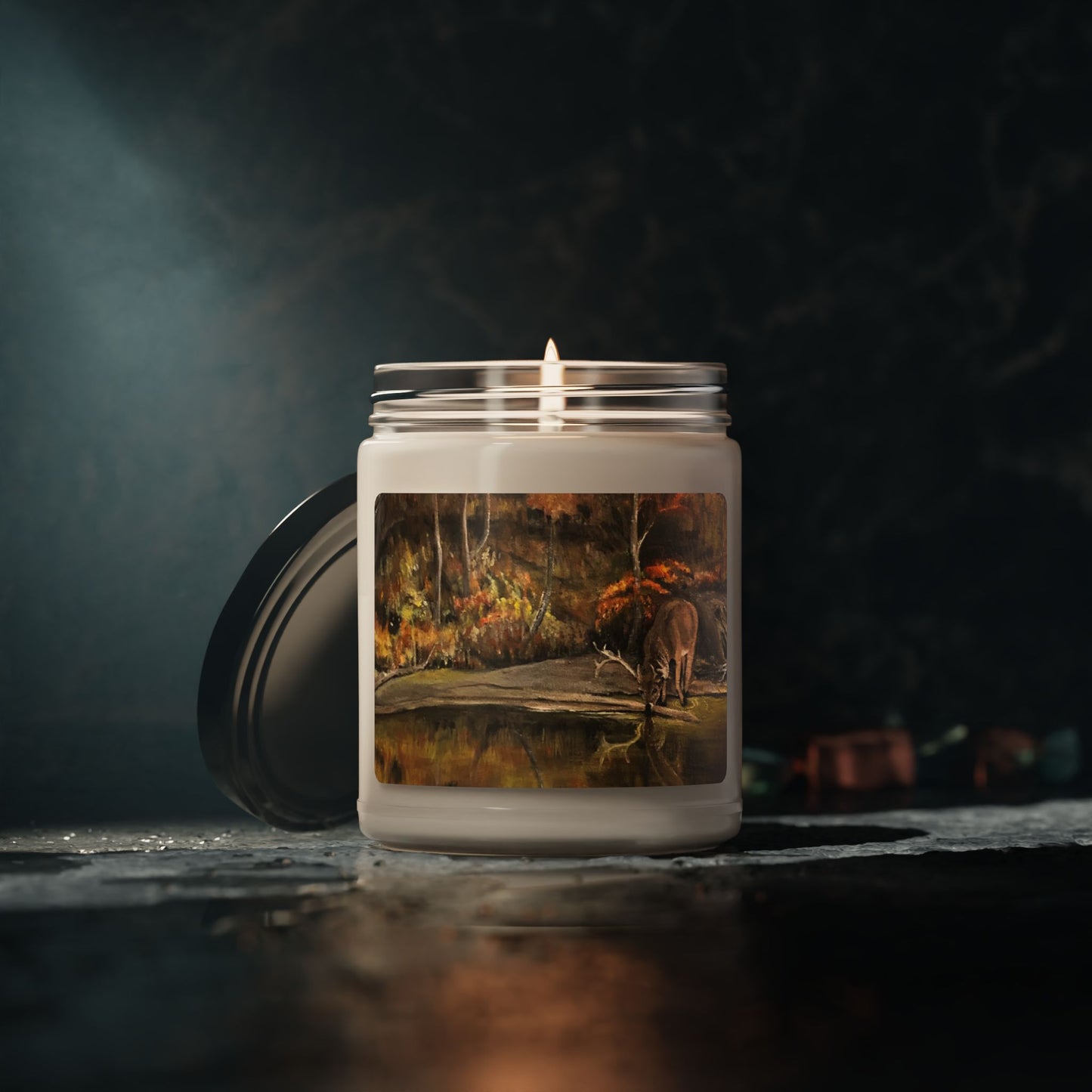 Scented Soy Candle, 9oz, Deer Haven, Natural Wildlife, Life on the Bayou Collection