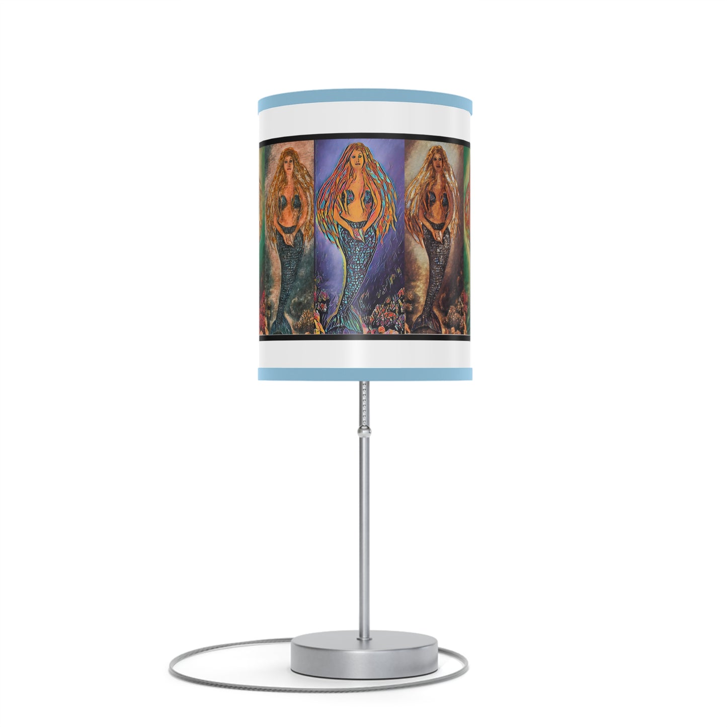 Lamp on a Stand, US|CA plug, Iva by the Sea, Mermaid, Beachwalker Club Collection