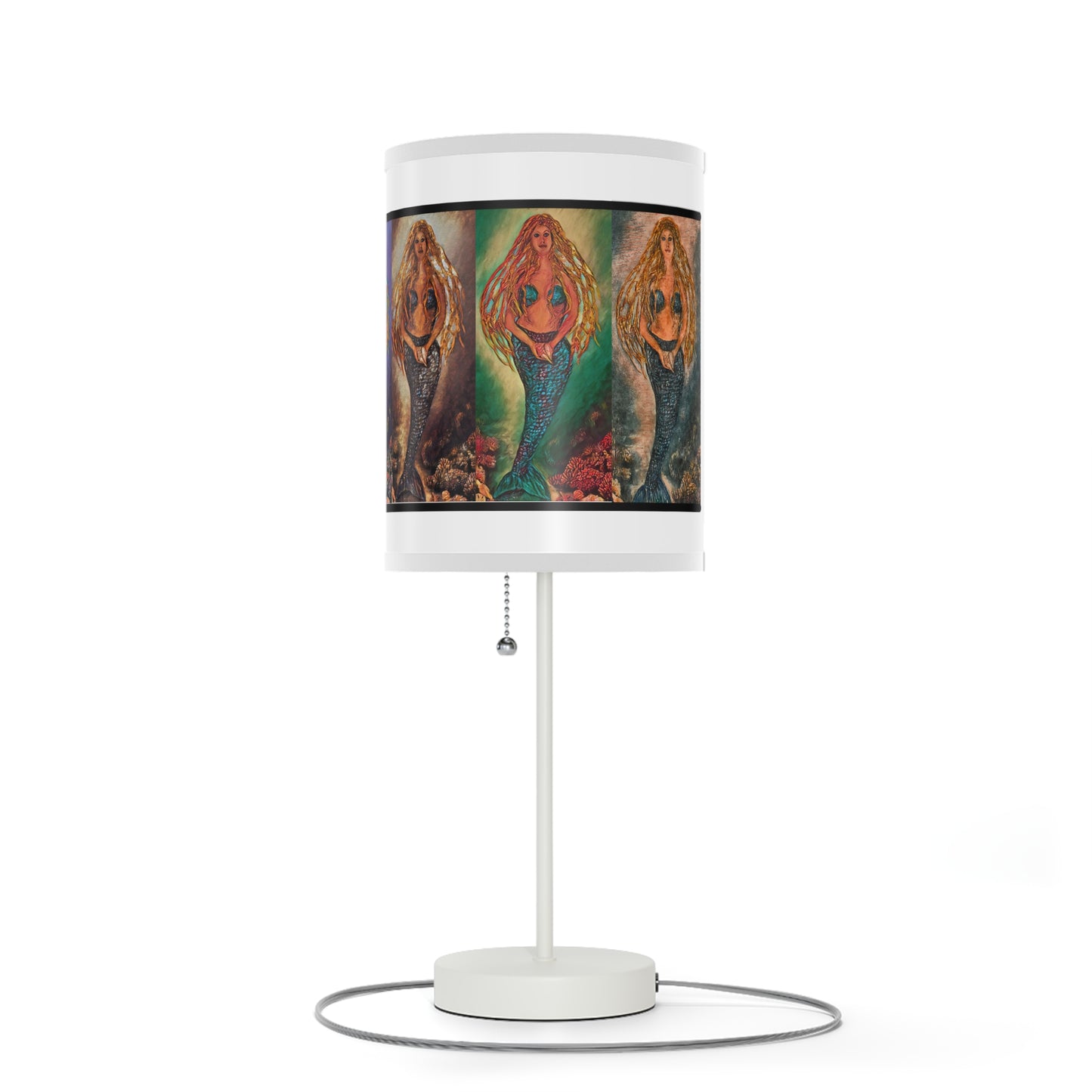 Lamp on a Stand, US|CA plug, Iva by the Sea, Mermaid, Beachwalker Club Collection
