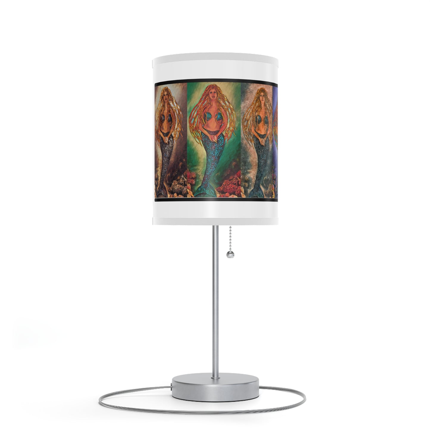Lamp on a Stand, US|CA plug, Iva by the Sea, Mermaid, Beachwalker Club Collection