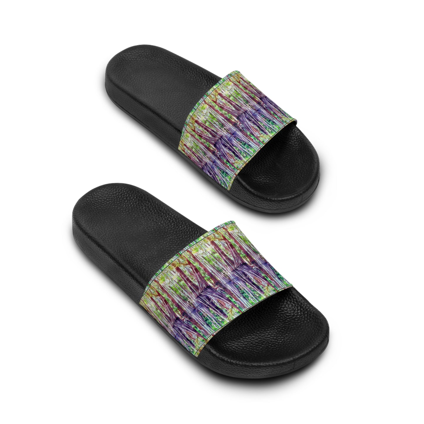 Women's Slide Sandals, Bayou Reflections, Life on the Bayou