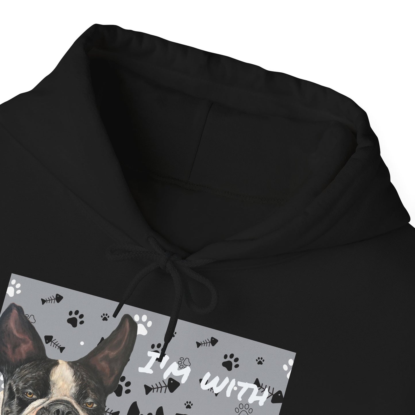 Unisex Heavy Blend™ Friendship Hooded Sweatshirt, I'm Vibing with Them, Max Loves Pookie Collection