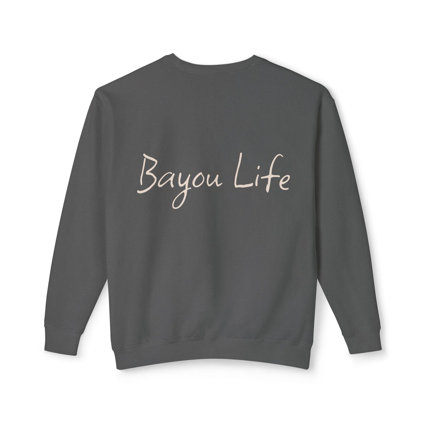 Unisex Lightweight Crewneck Sweatshirt, Life on the Bayou