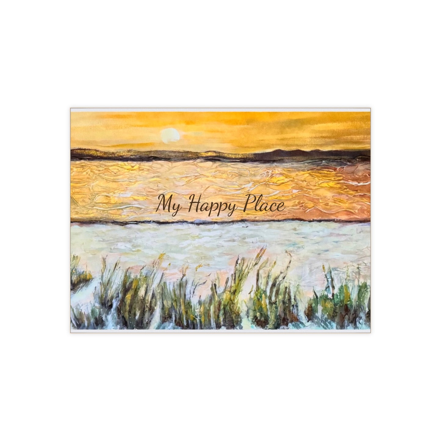 Ceramic Photo Tile, My Happy Place, Paradise at Navarre, Beachwalker Club Collection