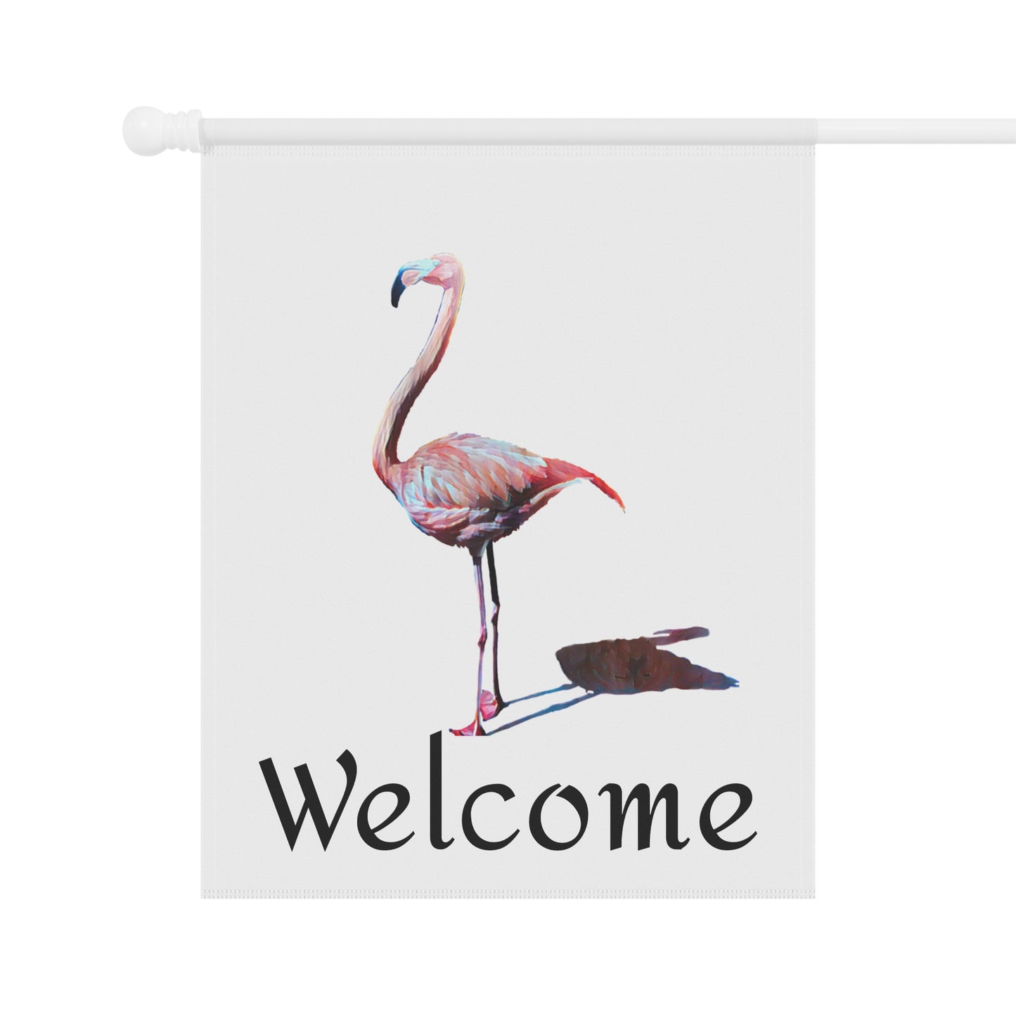 Garden & House Banner, Flamingo, Beachwalker Club Collection