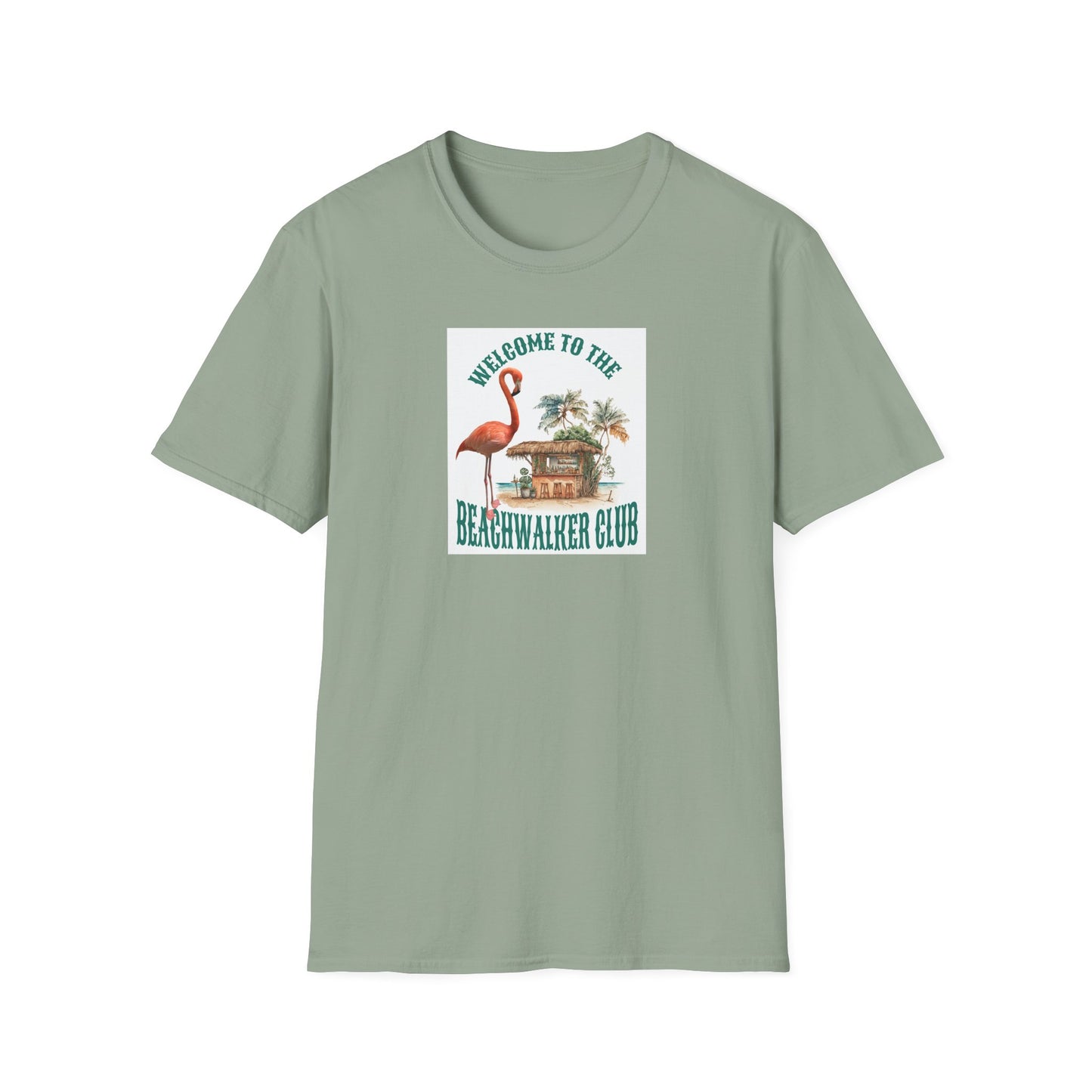 Softstyle T-Shirt, Comfortable Shirt for All Seasons, Colorful Design, Gift for Holidays, Baby Soft Tee, Unisex Top, Beachwalker Club Collection