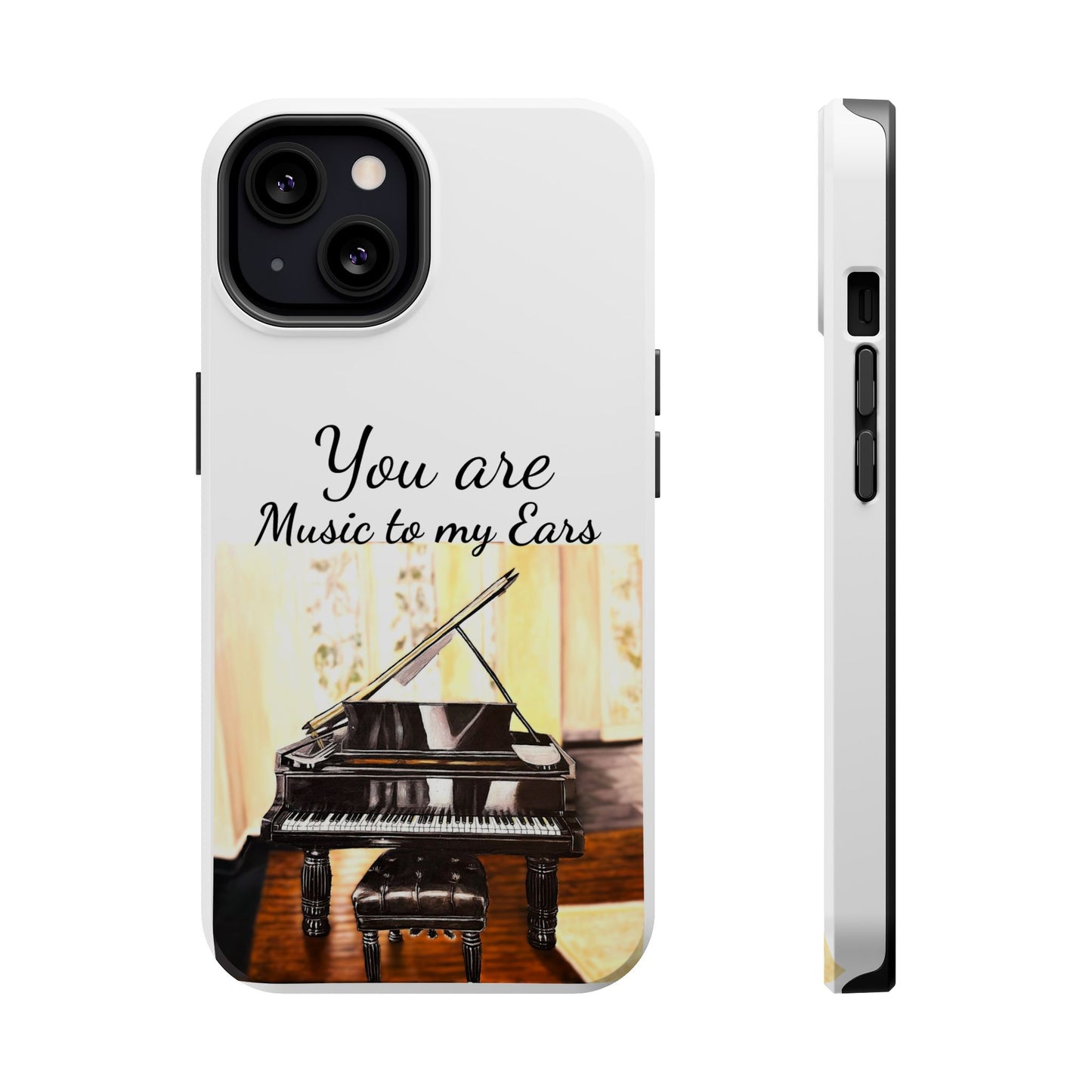 Magnetic Tough Cases, "Music to My Ears", Piano Art,