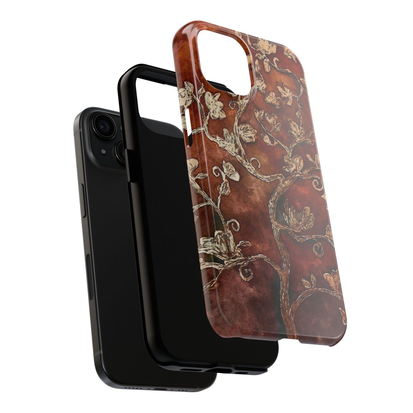 Tough Phone Cases, Tree of Life, Original Artwork, FrediFreds Home Collection
