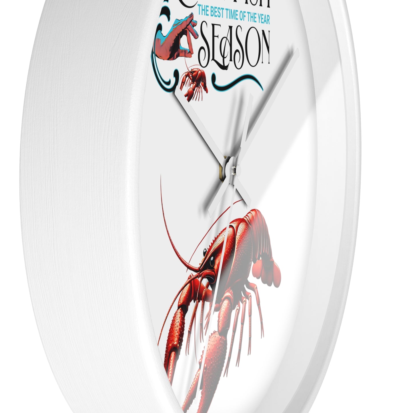 Wall Clock, Crawfish Season, Life on the Bayou Collection