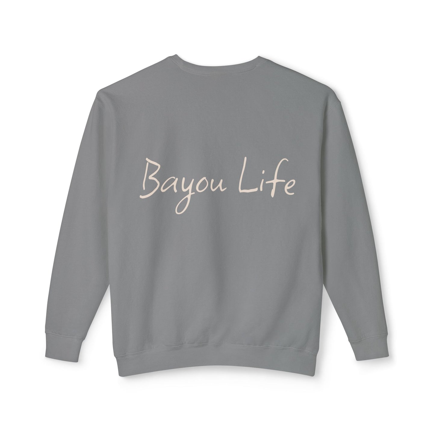 Unisex Lightweight Crewneck Sweatshirt, Life on the Bayou