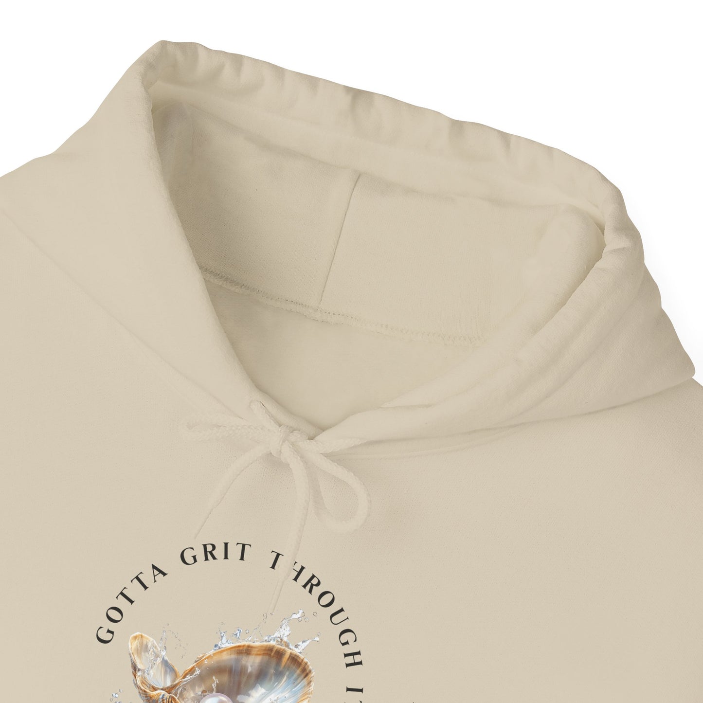 Unisex Heavy Blend™ Hooded Sweatshirt, Grit Prevails, Gotta Grit Through It Collection