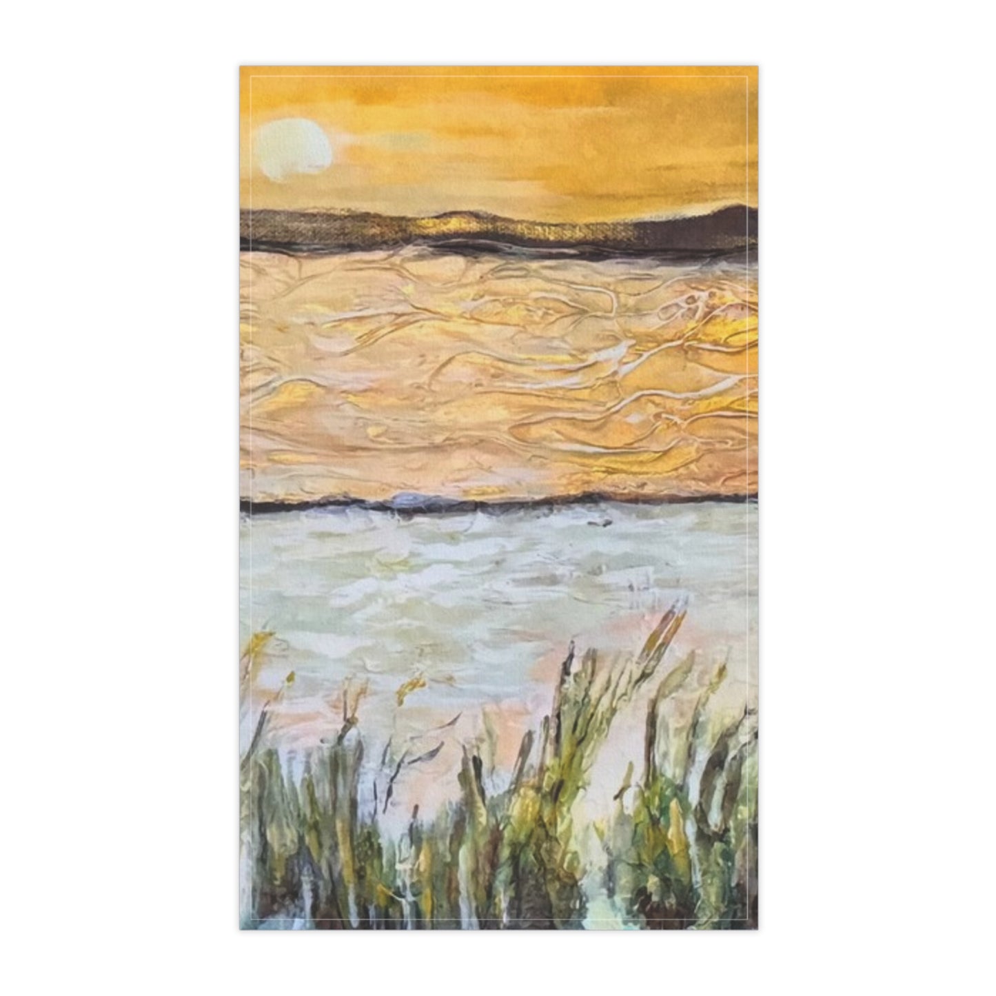 Tea Towels (cotton, poly), Paradise of Navarre, Beachwalker Club Collection