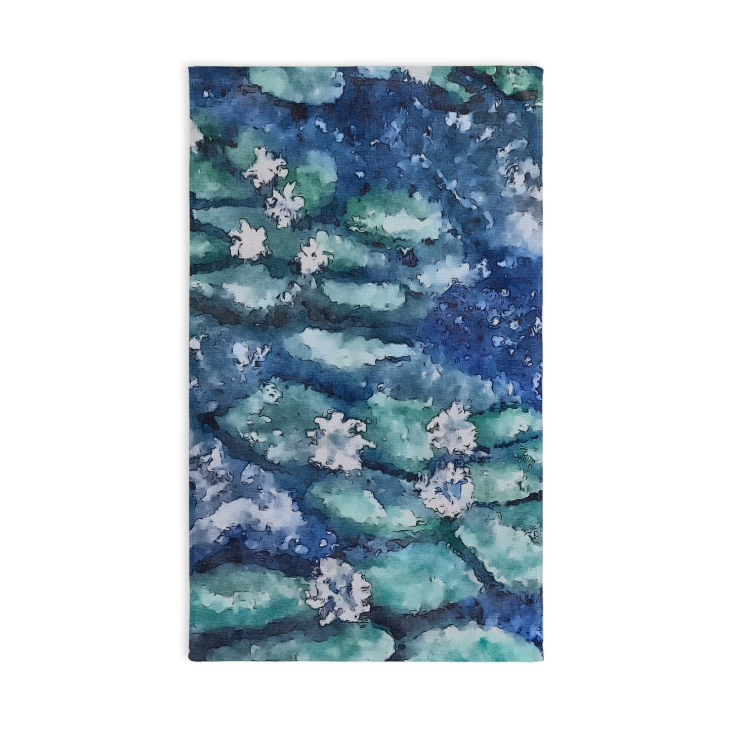 Hand Towel, Water Lilies, FrediFreds Home Collection
