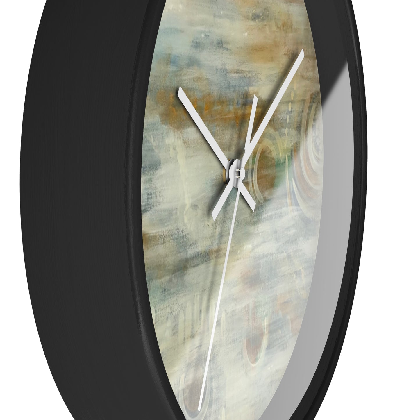 Wall Clock, Abstract Neutrals, FrediFreds Home Collection