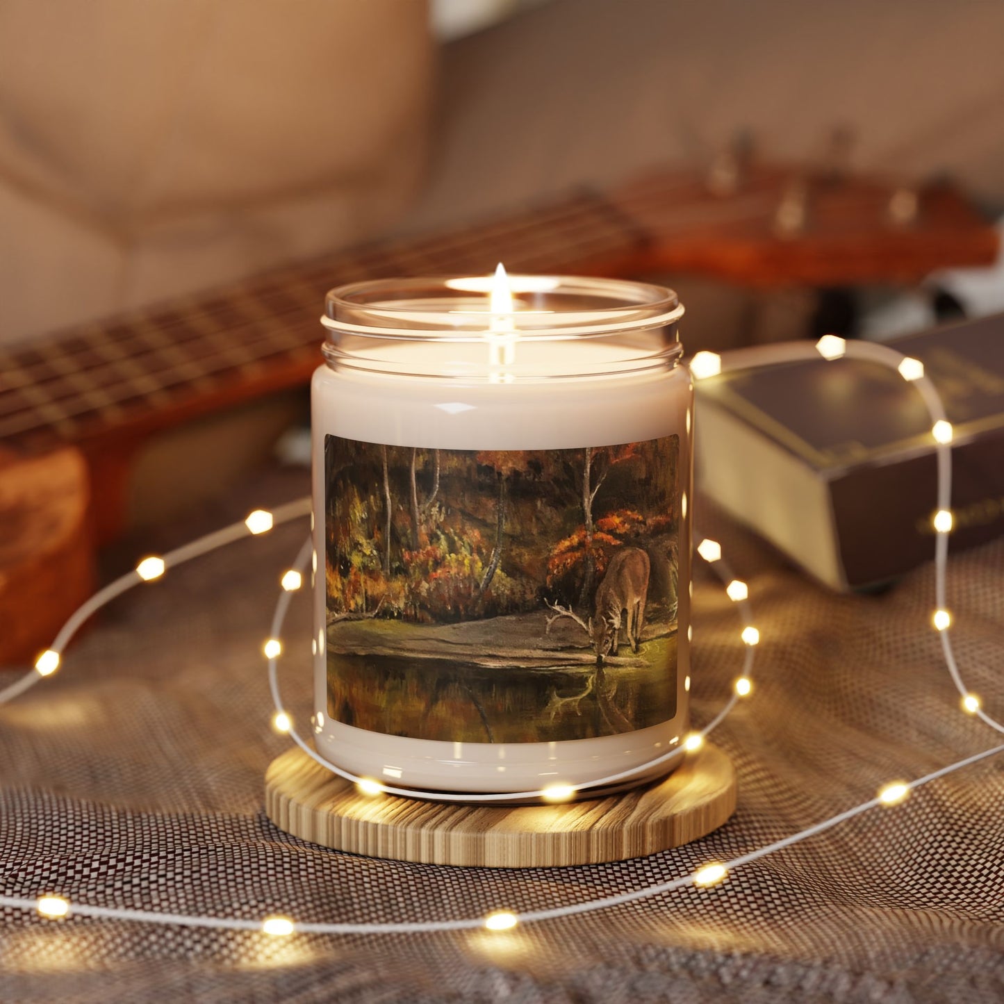 Scented Soy Candle, 9oz, Deer Haven, Natural Wildlife, Life on the Bayou Collection