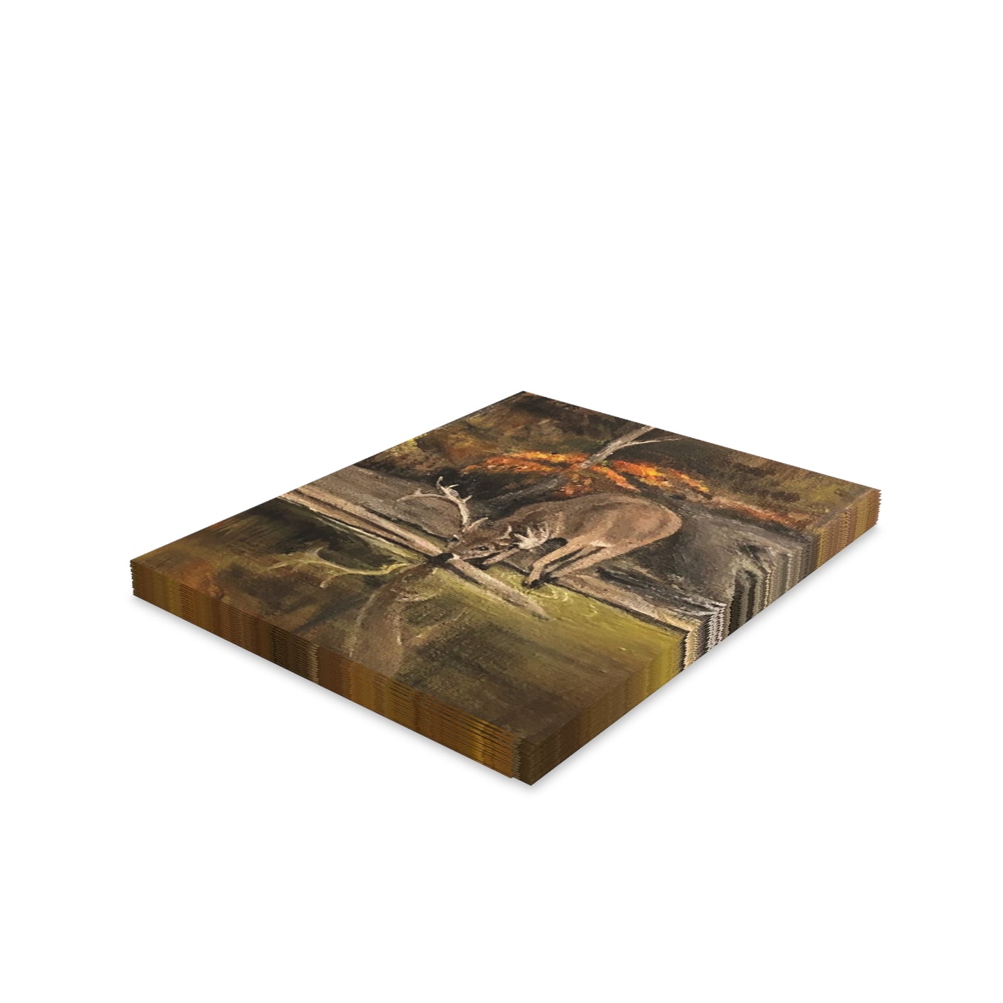 Greeting cards (8, 16, and 24 pcs), Designer Artwork, Deer Haven, Life on the Bayou Collection