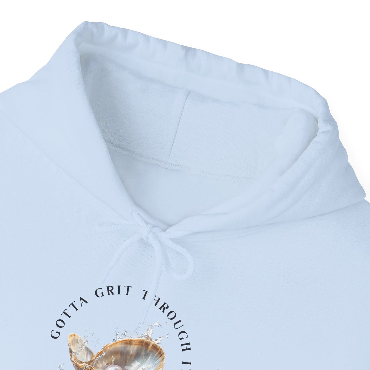 Unisex Heavy Blend™ Hooded Sweatshirt, Grit Prevails, Gotta Grit Through It Collection