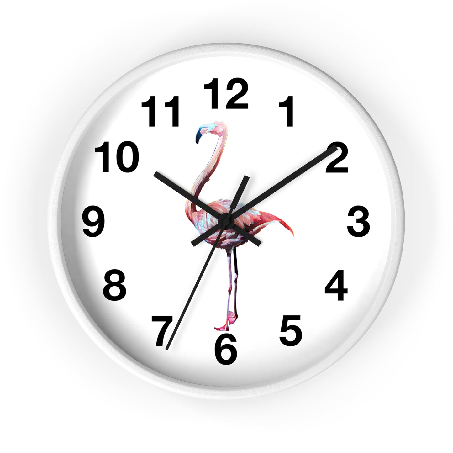 Wall Clock, Flamingo, Beachwalker Club Collection