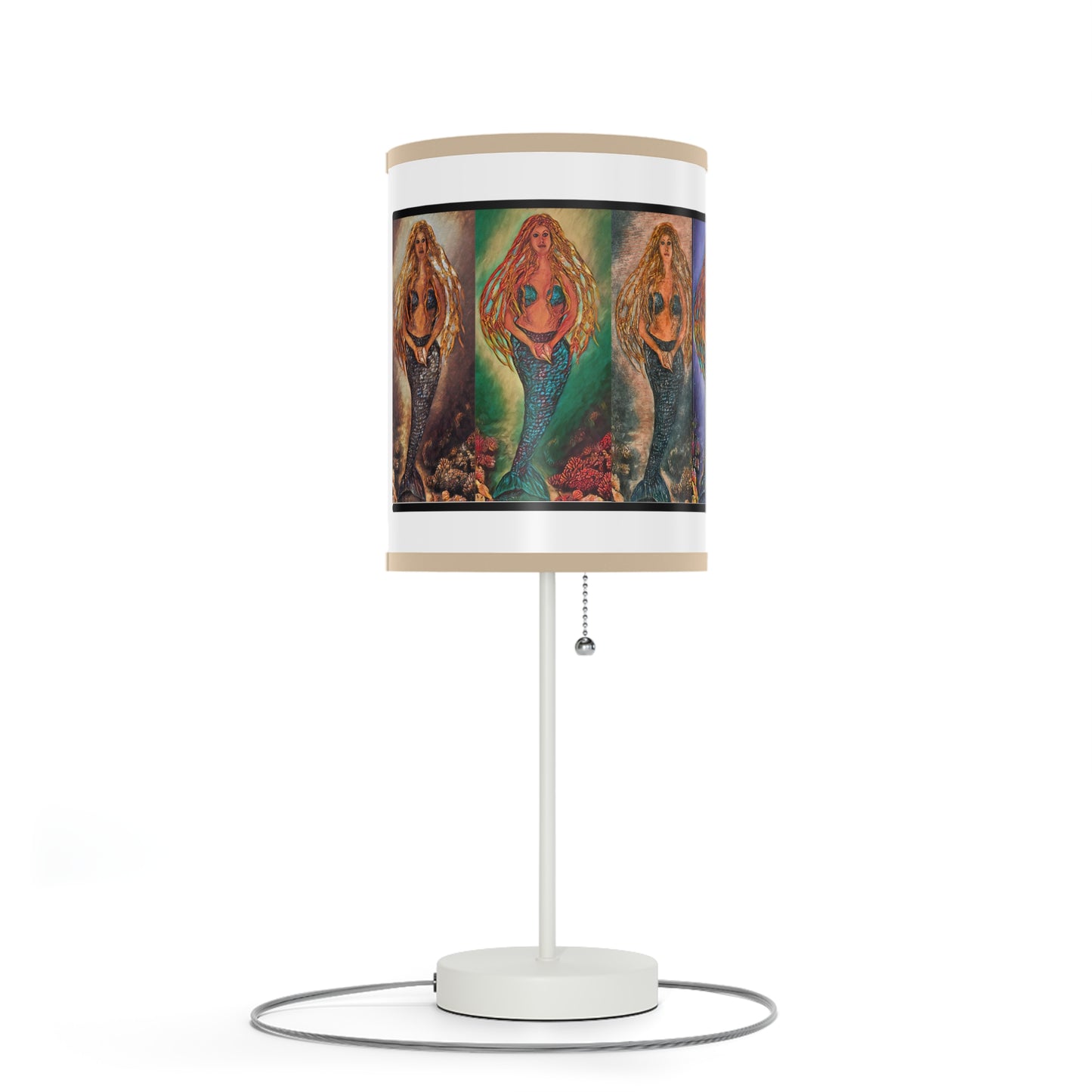 Lamp on a Stand, US|CA plug, Iva by the Sea, Mermaid, Beachwalker Club Collection