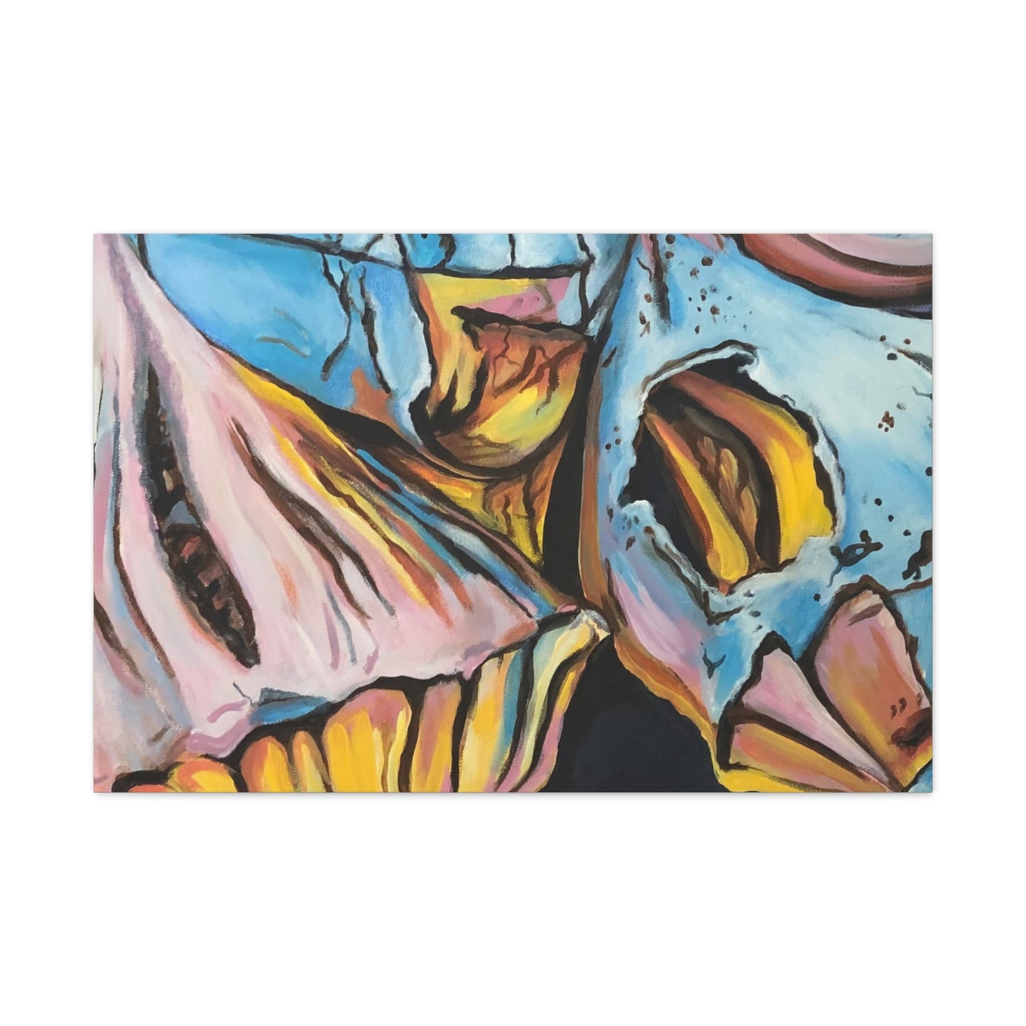 Canvas Gallery Wraps, Artsy Beach Shells, Beachwalker Club Collection