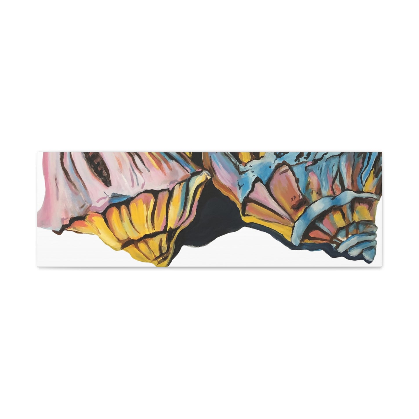 Canvas Gallery Wraps, Artsy Beach Shells, Beachwalker Club Collection