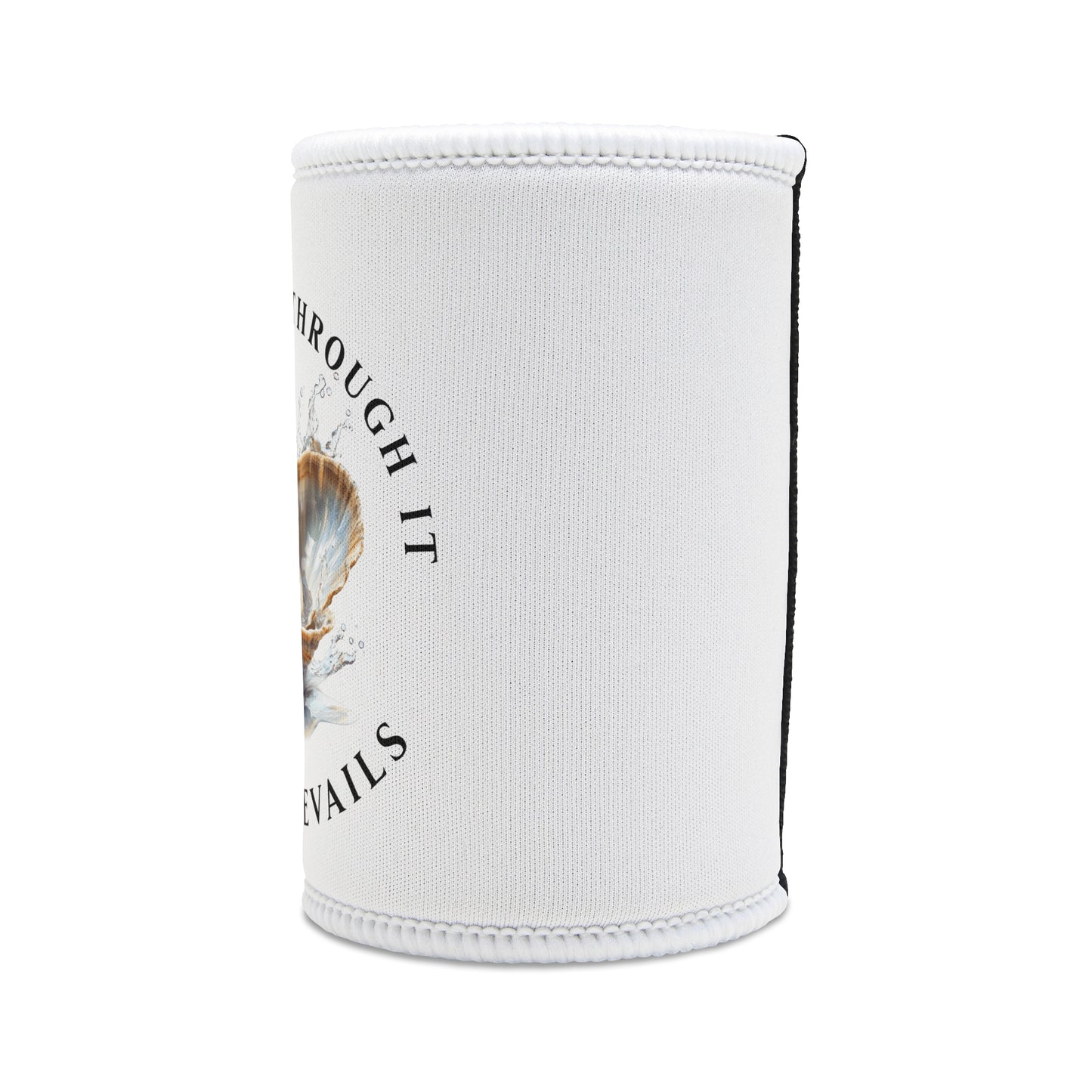 Stubby Cooler With Printed Design "Grit Prevails"