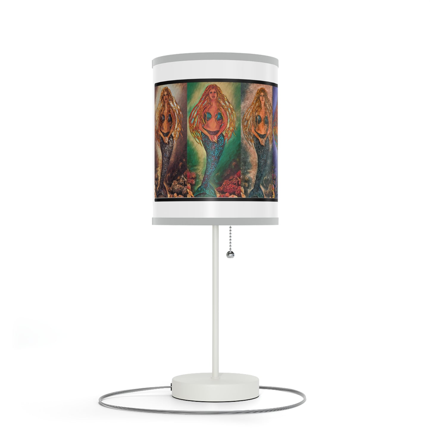 Lamp on a Stand, US|CA plug, Iva by the Sea, Mermaid, Beachwalker Club Collection
