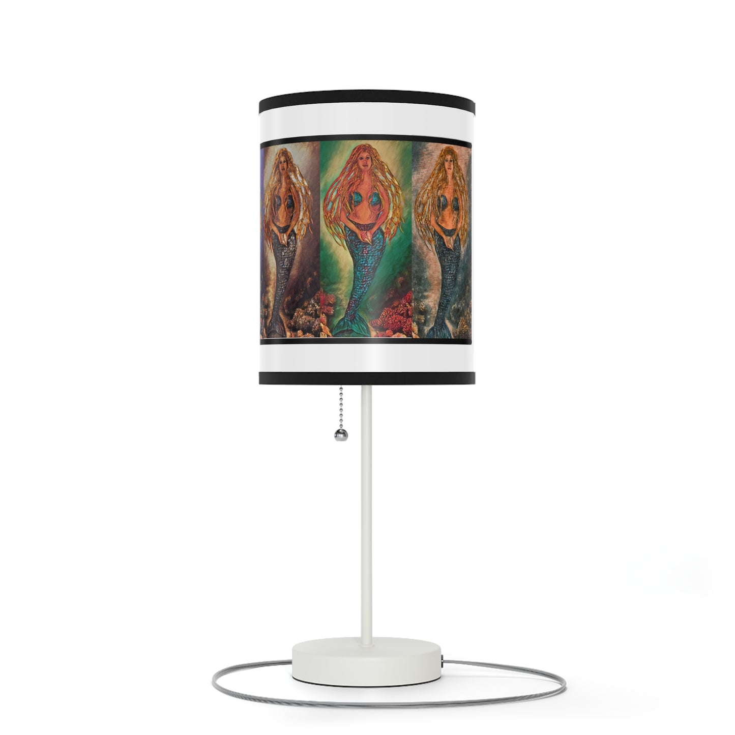 Lamp on a Stand, US|CA plug, Iva by the Sea, Mermaid, Beachwalker Club Collection