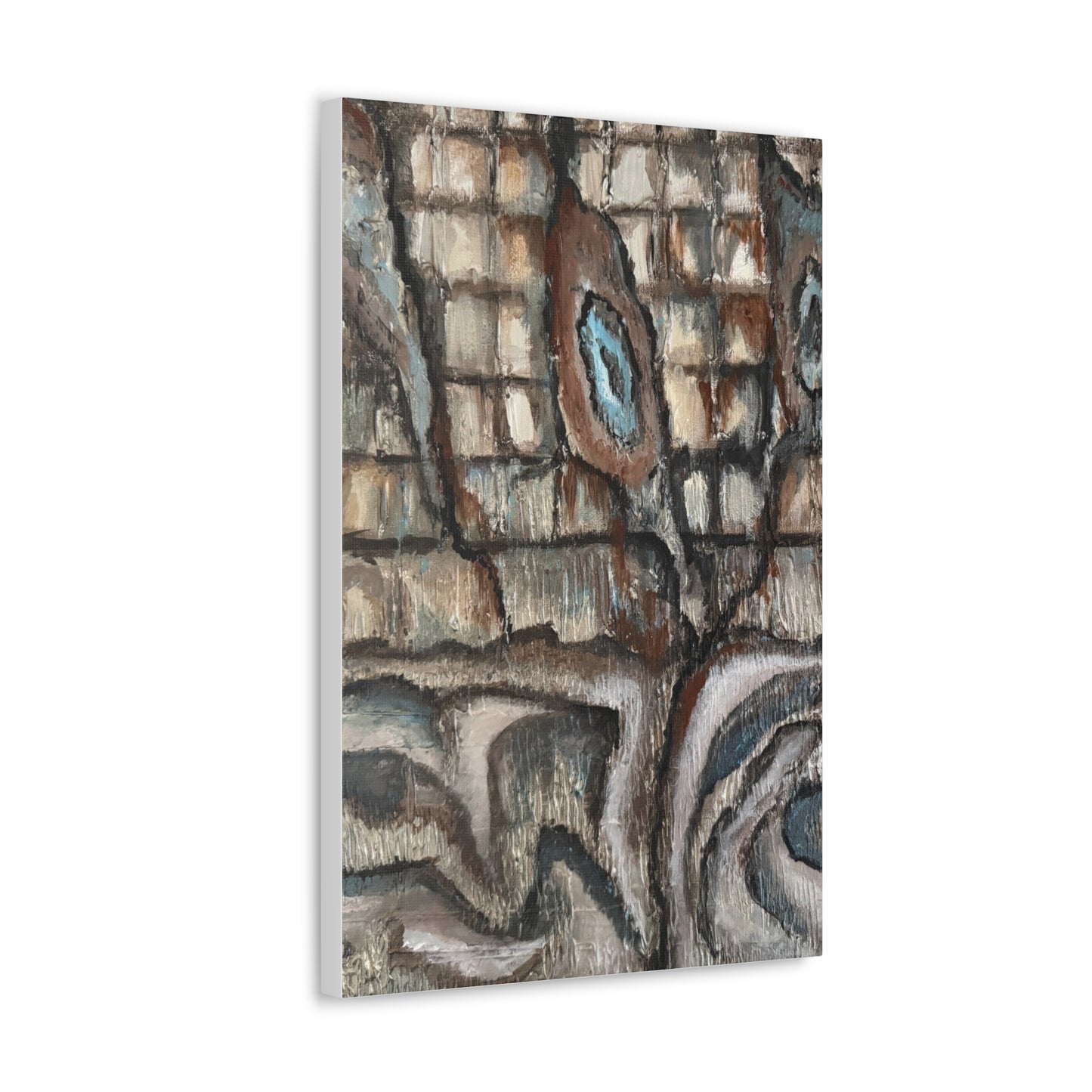 Canvas Gallery Wraps, Oyster Shells Abstract, FrediFreds Home Collection
