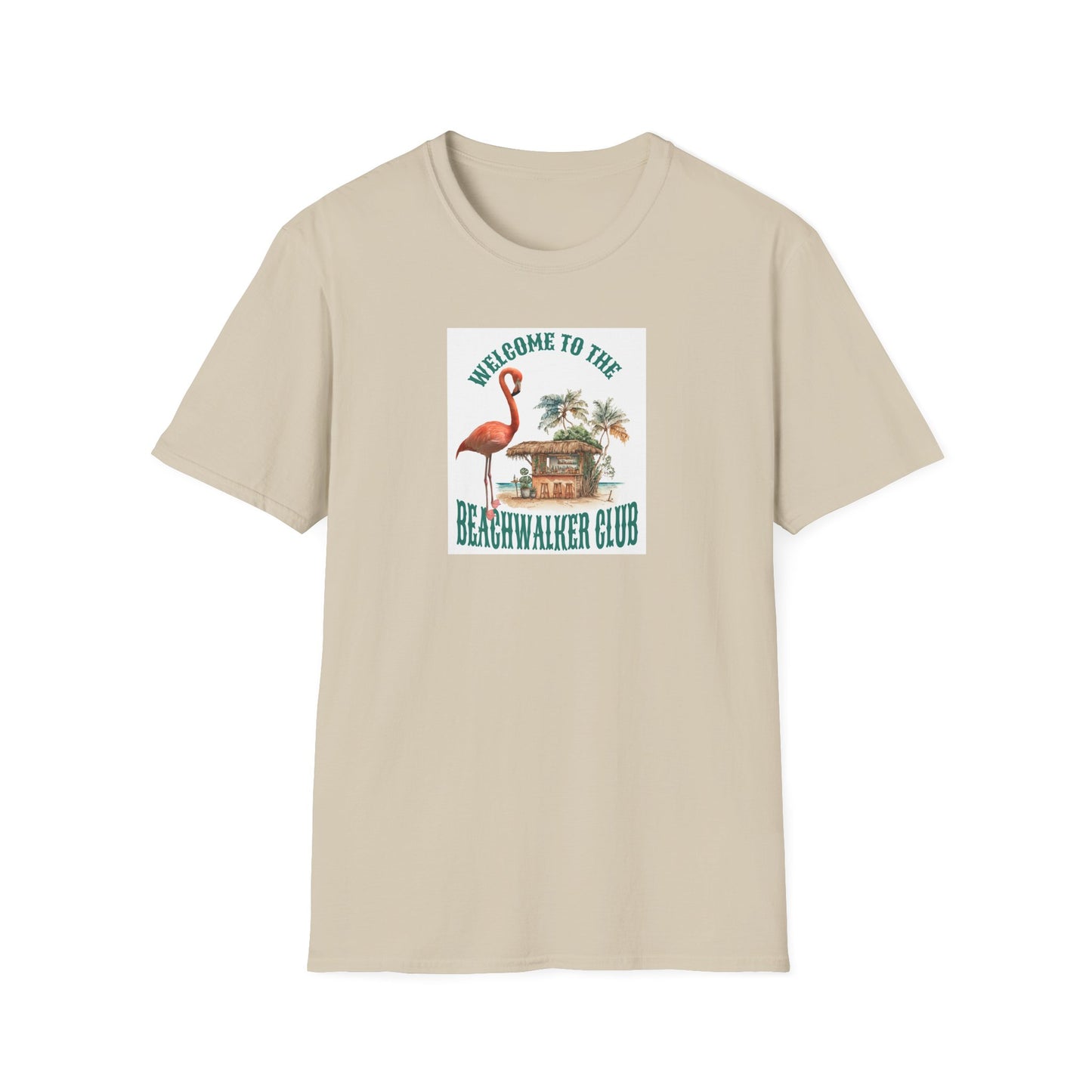Softstyle T-Shirt, Comfortable Shirt for All Seasons, Colorful Design, Gift for Holidays, Baby Soft Tee, Unisex Top, Beachwalker Club Collection