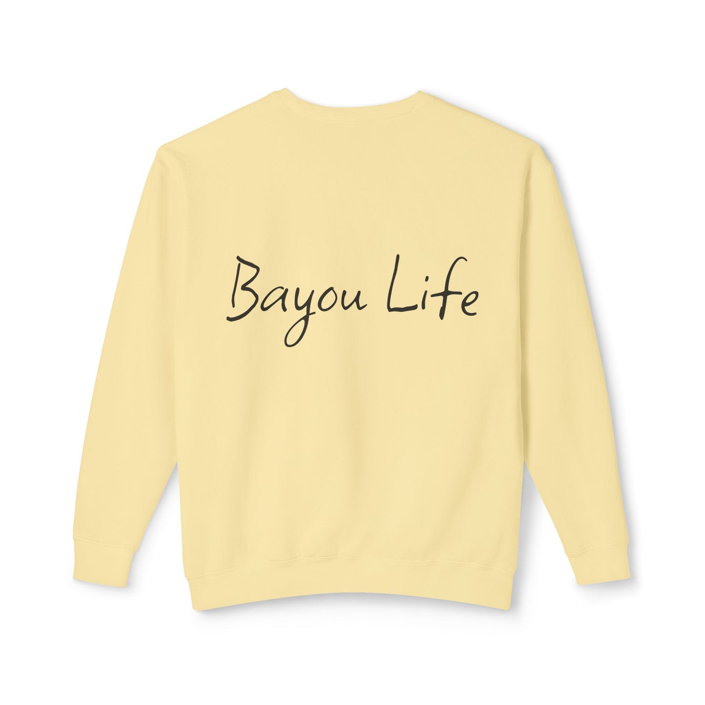 Unisex Lightweight Crewneck Sweatshirt, Life on the Bayou