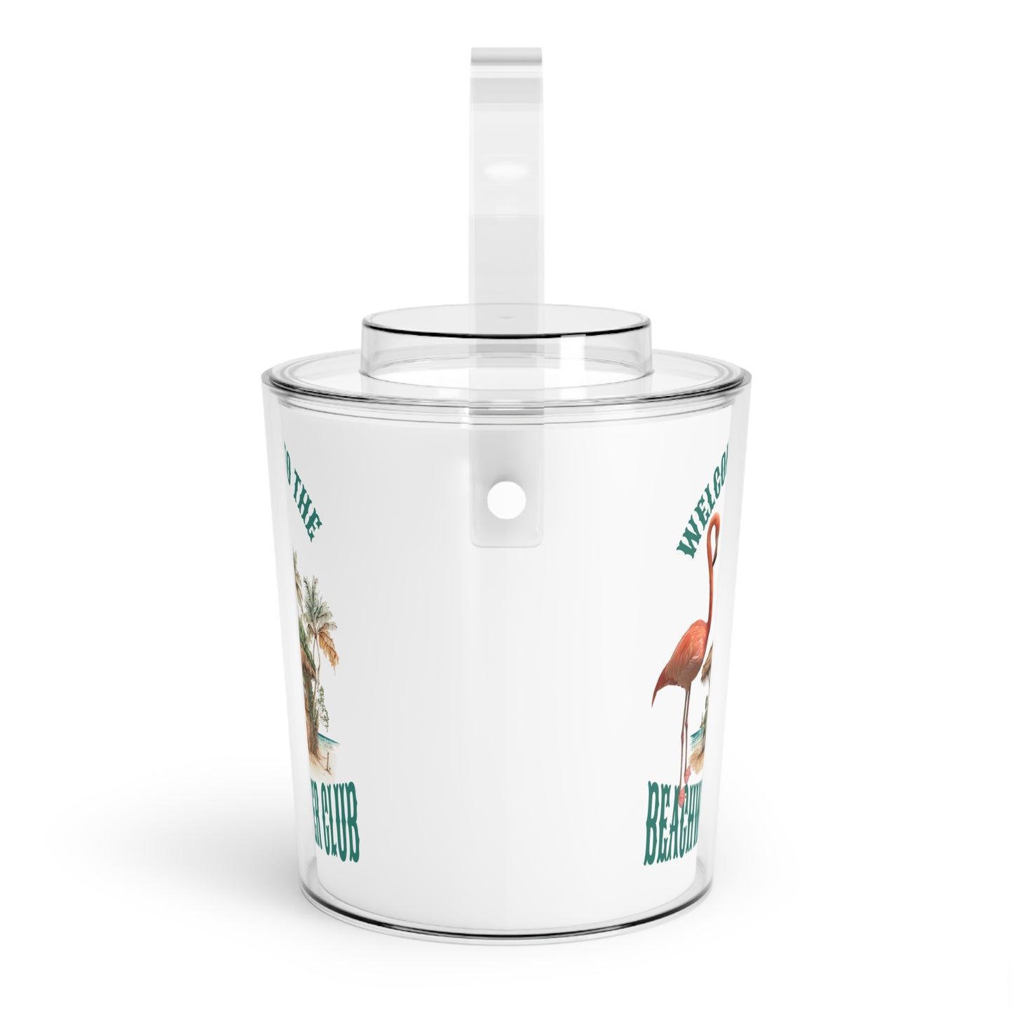 Ice Bucket with Tongs
