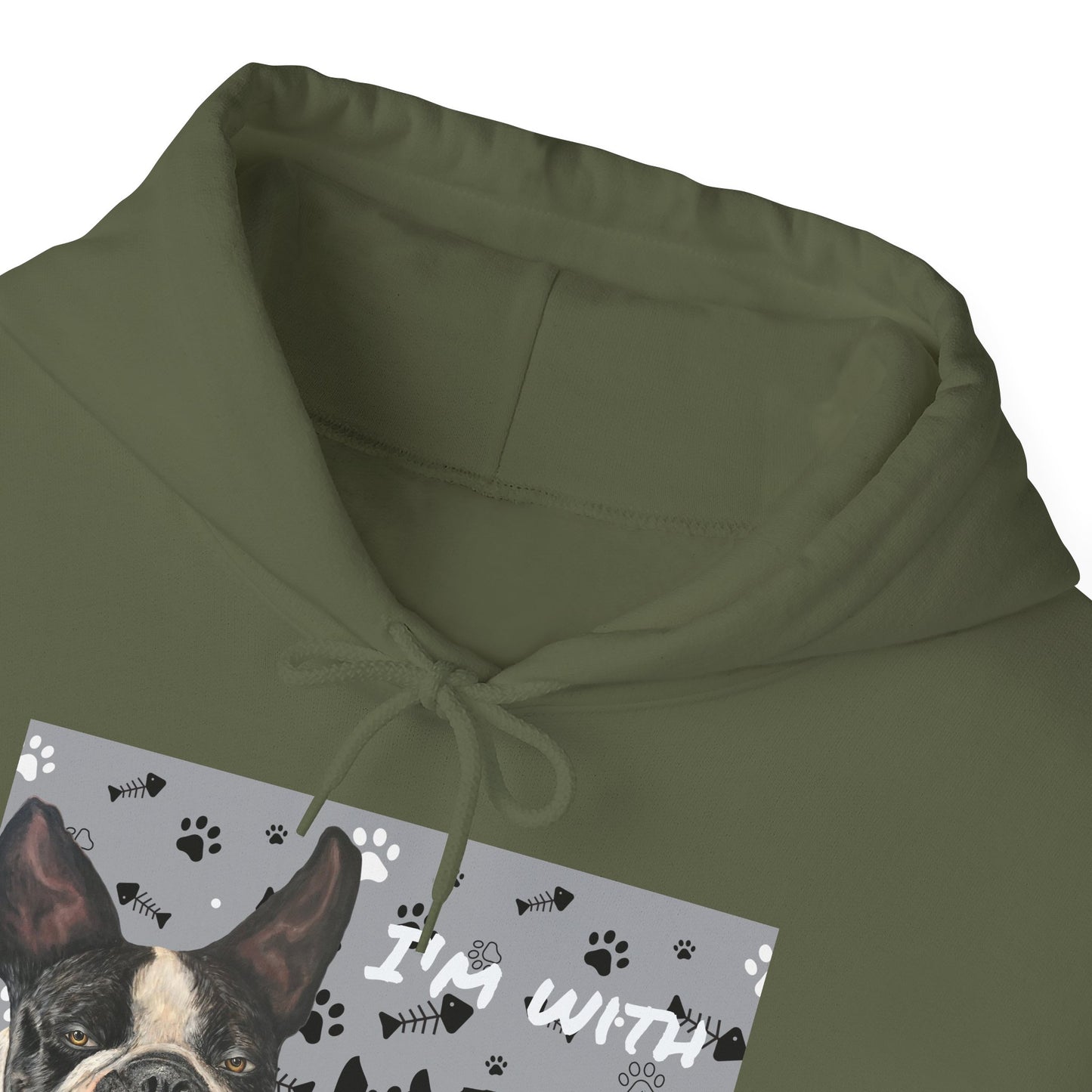 Unisex Heavy Blend™ Friendship Hooded Sweatshirt, I'm Vibing with Them, Max Loves Pookie Collection