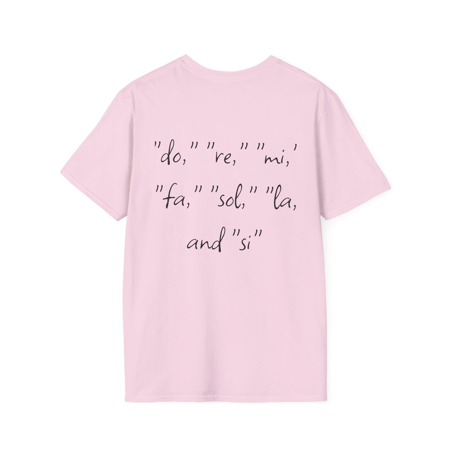 Unisex Softstyle T-Shirt, Pianist, Love Notes, Soul Music