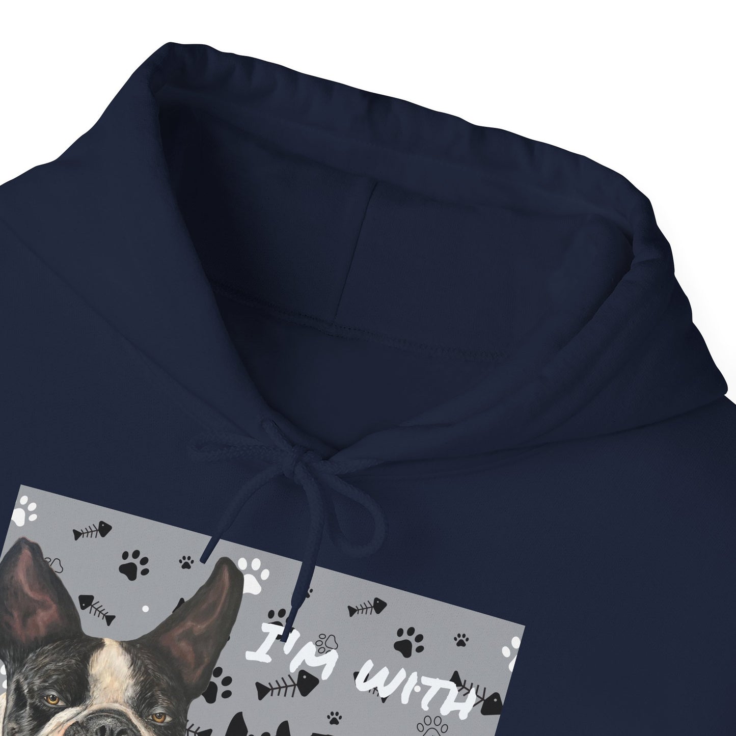 Unisex Heavy Blend™ Friendship Hooded Sweatshirt, I'm Vibing with Them, Max Loves Pookie Collection