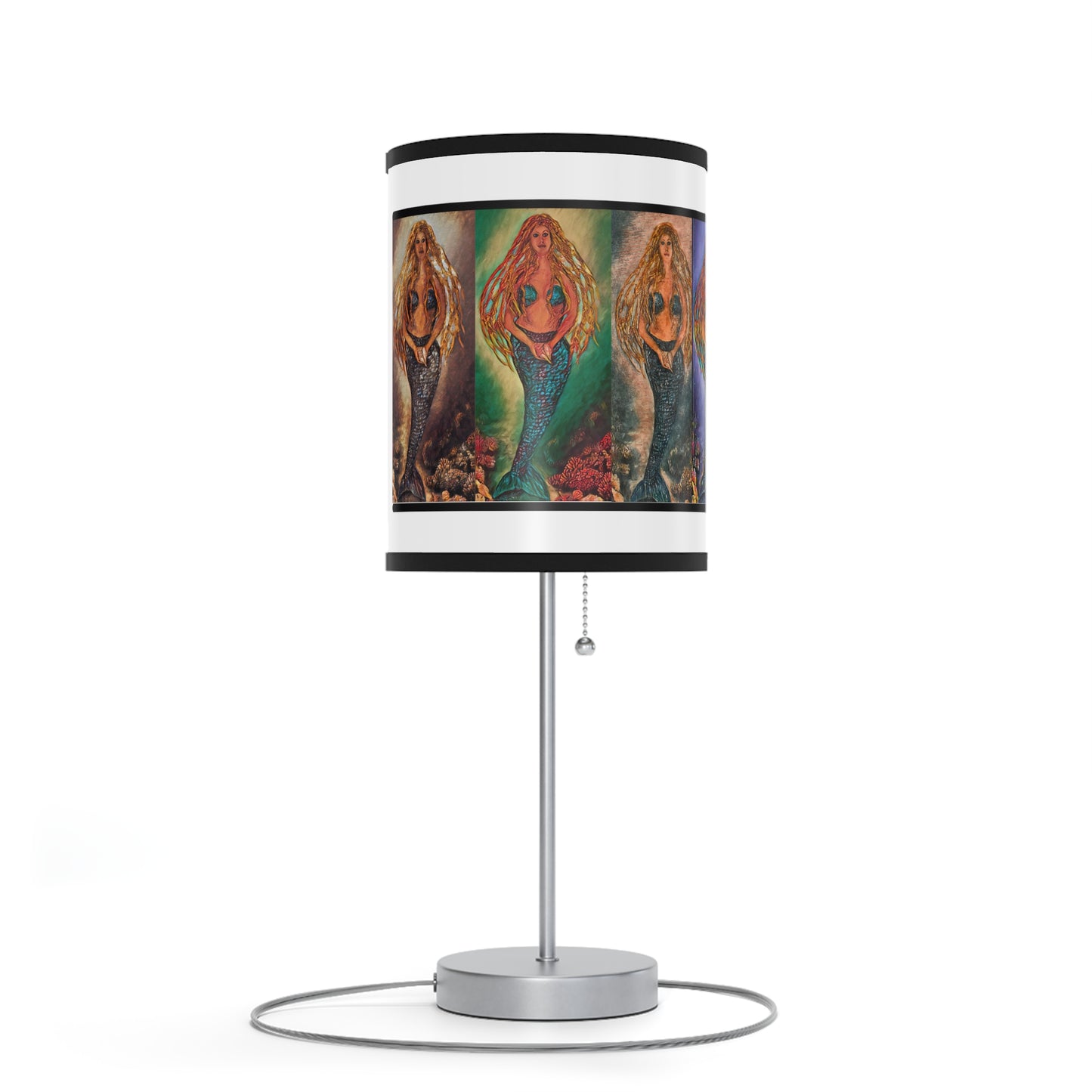 Lamp on a Stand, US|CA plug, Iva by the Sea, Mermaid, Beachwalker Club Collection