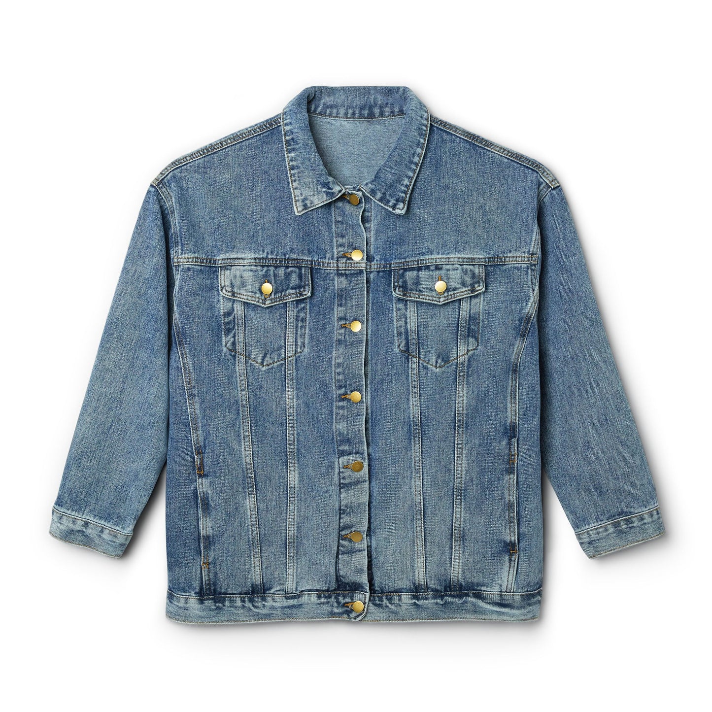 Women's Denim Jacket, Life on the Bayou, Outdoor Nature