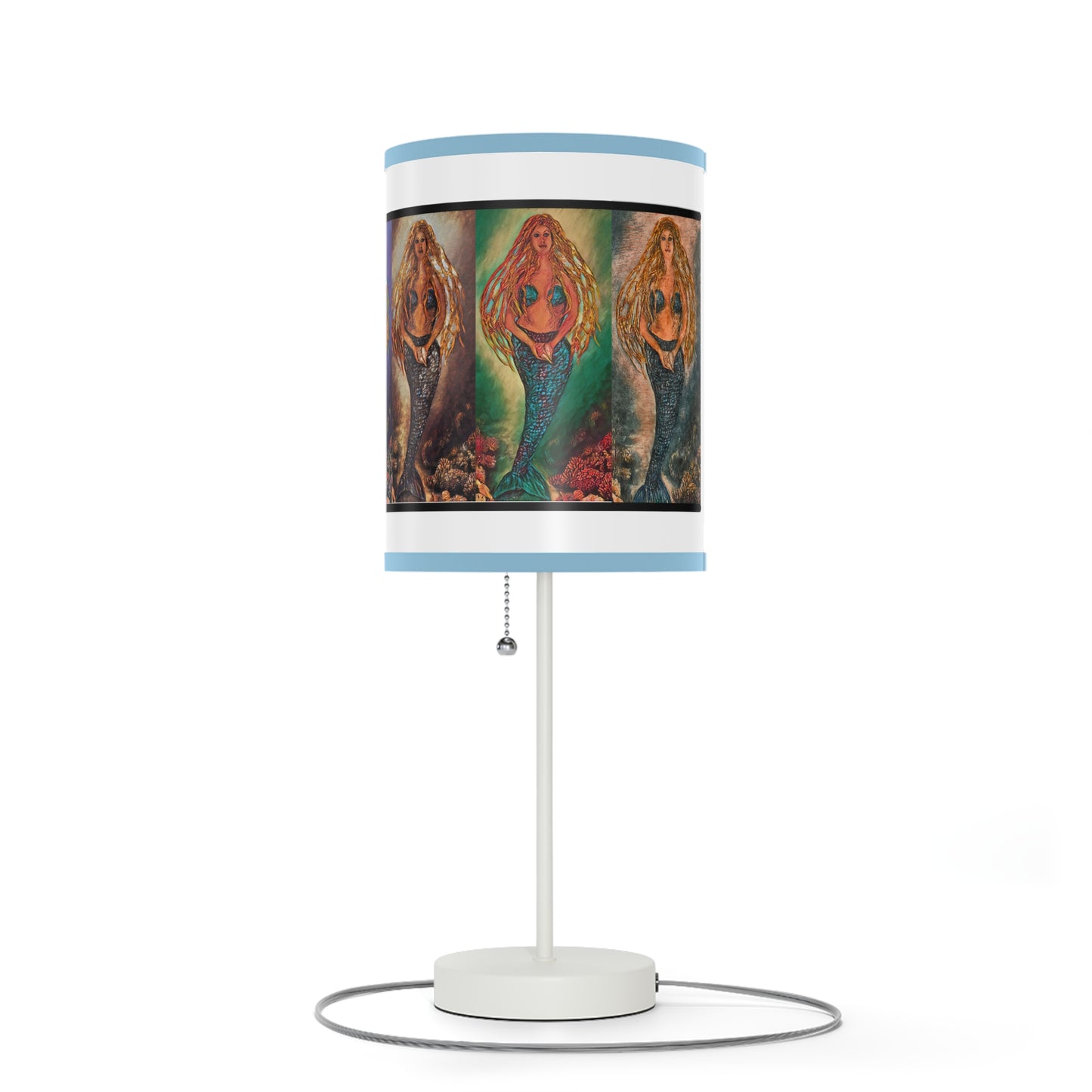 Lamp on a Stand, US|CA plug, Iva by the Sea, Mermaid, Beachwalker Club Collection