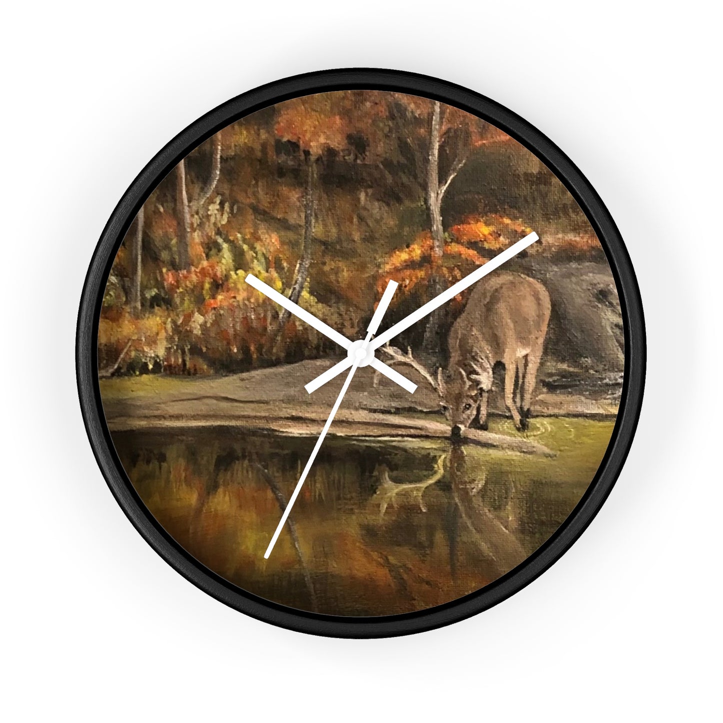 Wall Clock, Deer Haven, Life on the Bayou Collection
