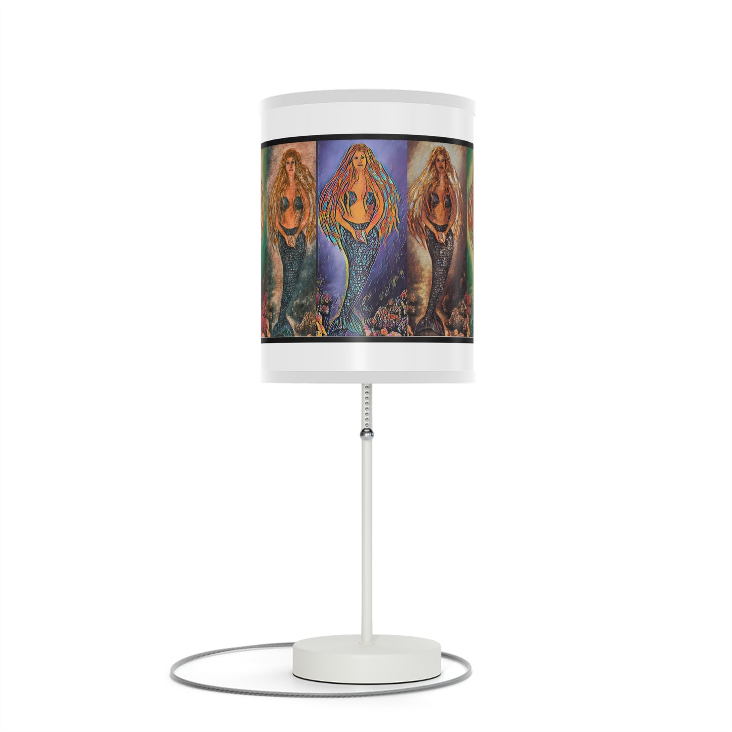 Lamp on a Stand, US|CA plug, Iva by the Sea, Mermaid, Beachwalker Club Collection