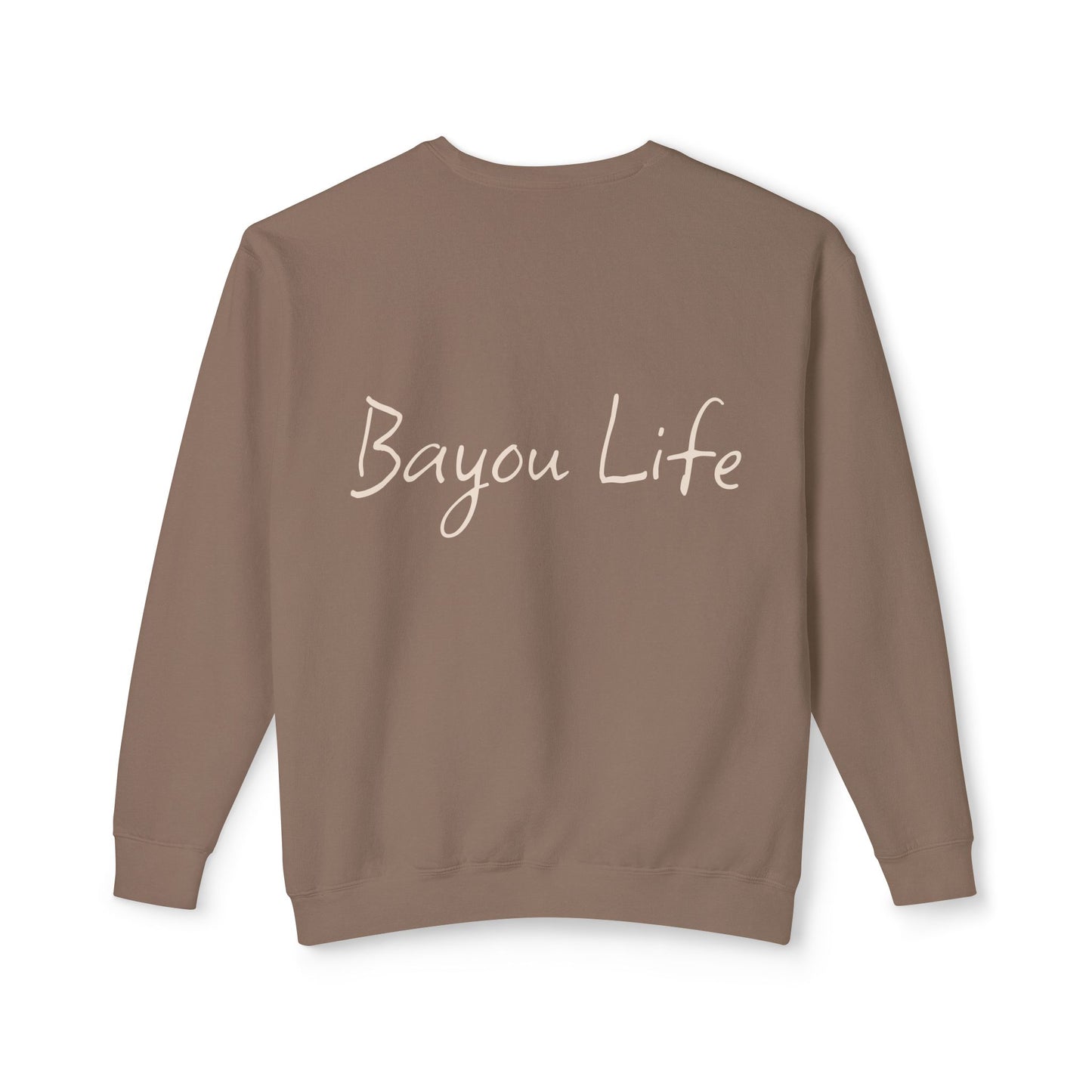 Unisex Lightweight Crewneck Sweatshirt, Life on the Bayou