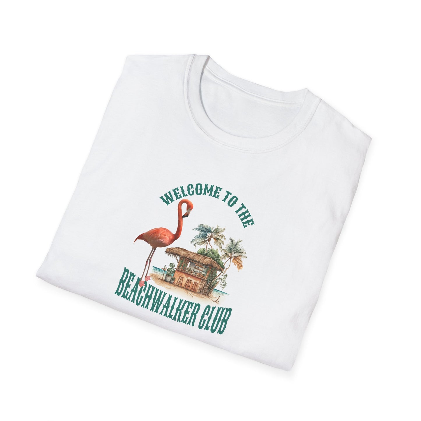 Softstyle T-Shirt, Comfortable Shirt for All Seasons, Colorful Design, Gift for Holidays, Baby Soft Tee, Unisex Top, Beachwalker Club Collection