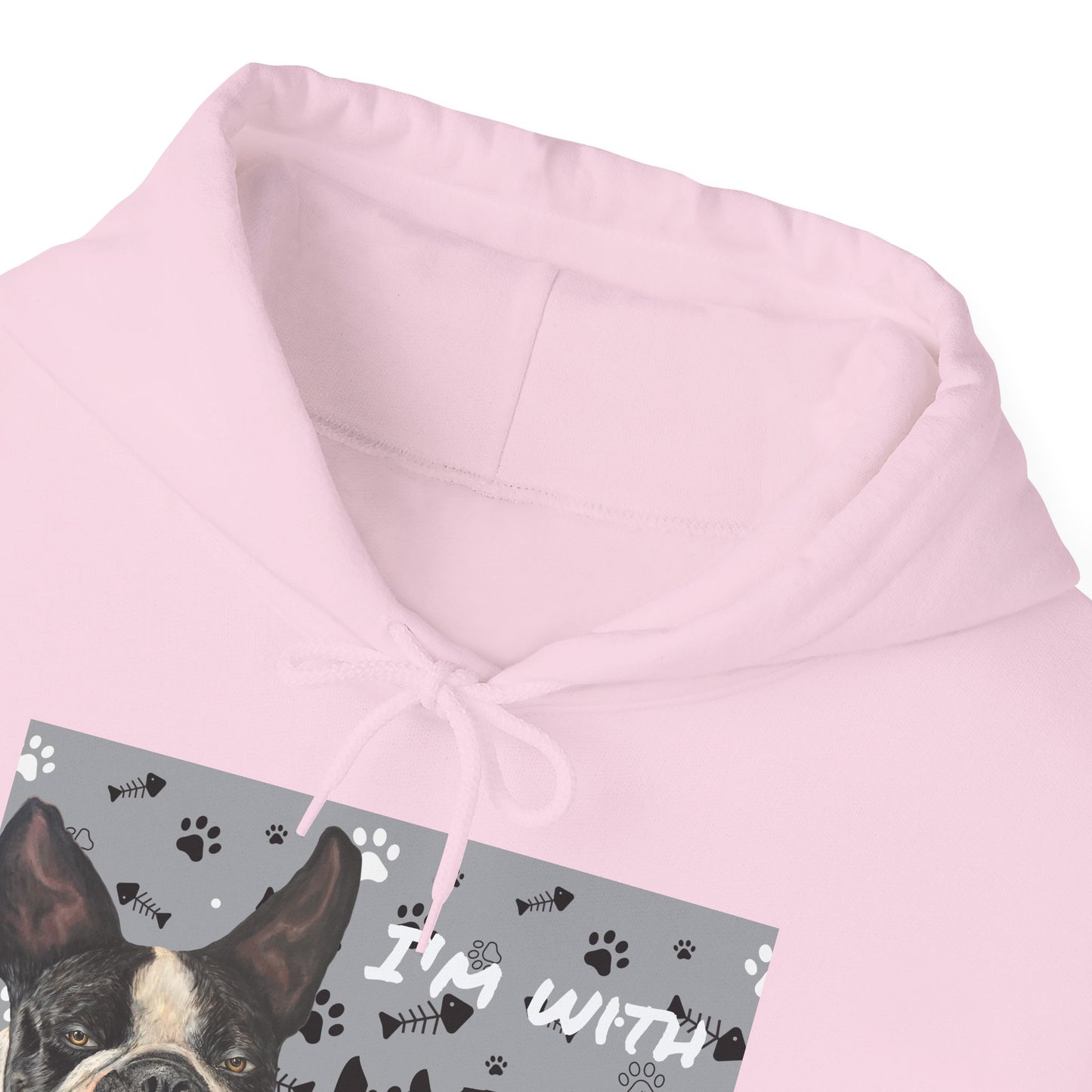 Unisex Heavy Blend™ Friendship Hooded Sweatshirt, I'm Vibing with Them, Max Loves Pookie Collection
