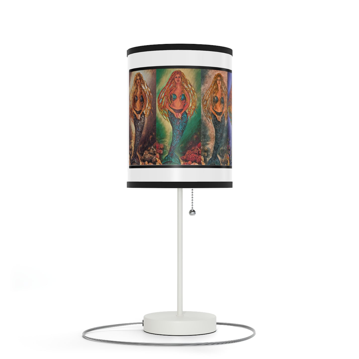 Lamp on a Stand, US|CA plug, Iva by the Sea, Mermaid, Beachwalker Club Collection